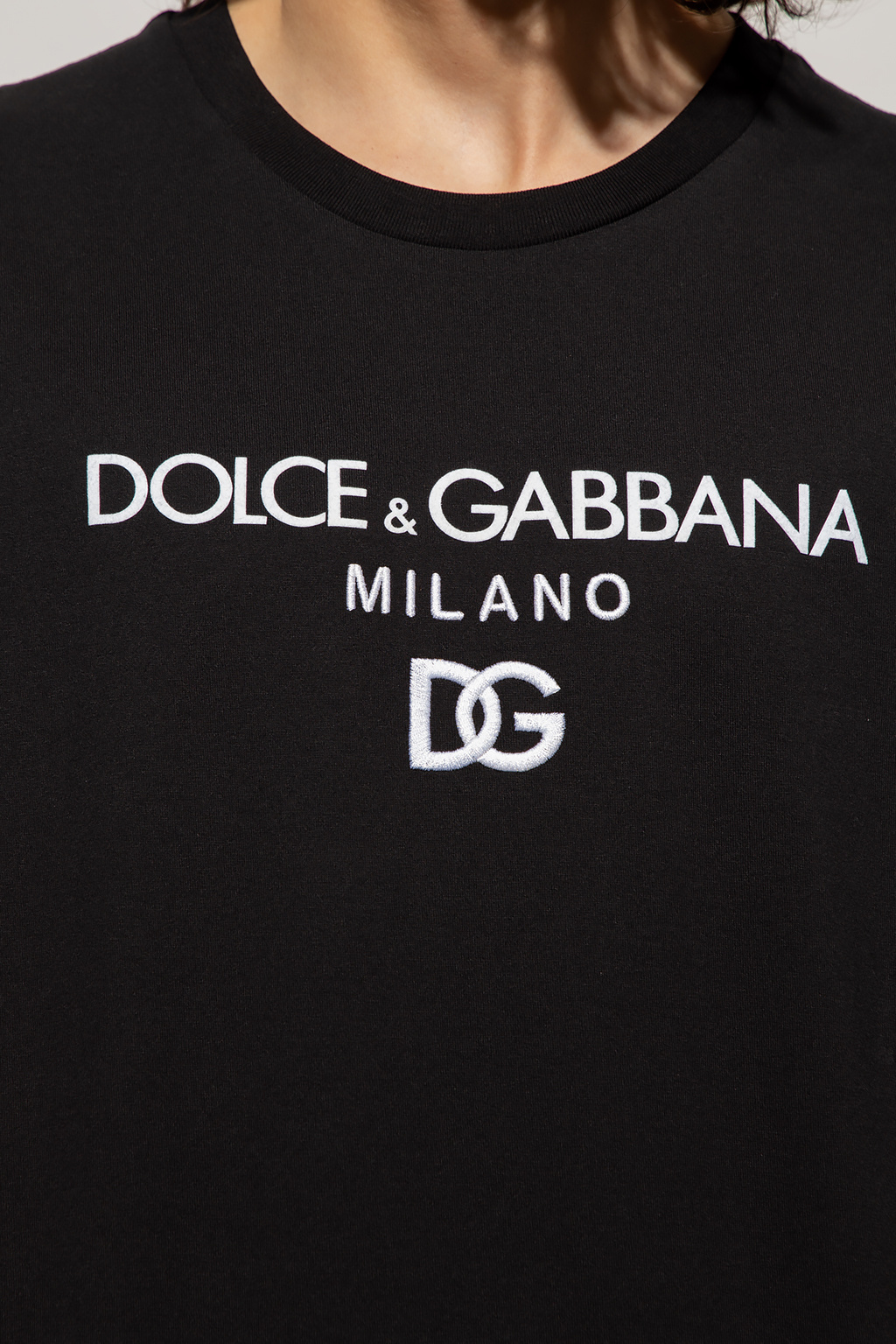 Dolce gabbana 2024 t shirt black